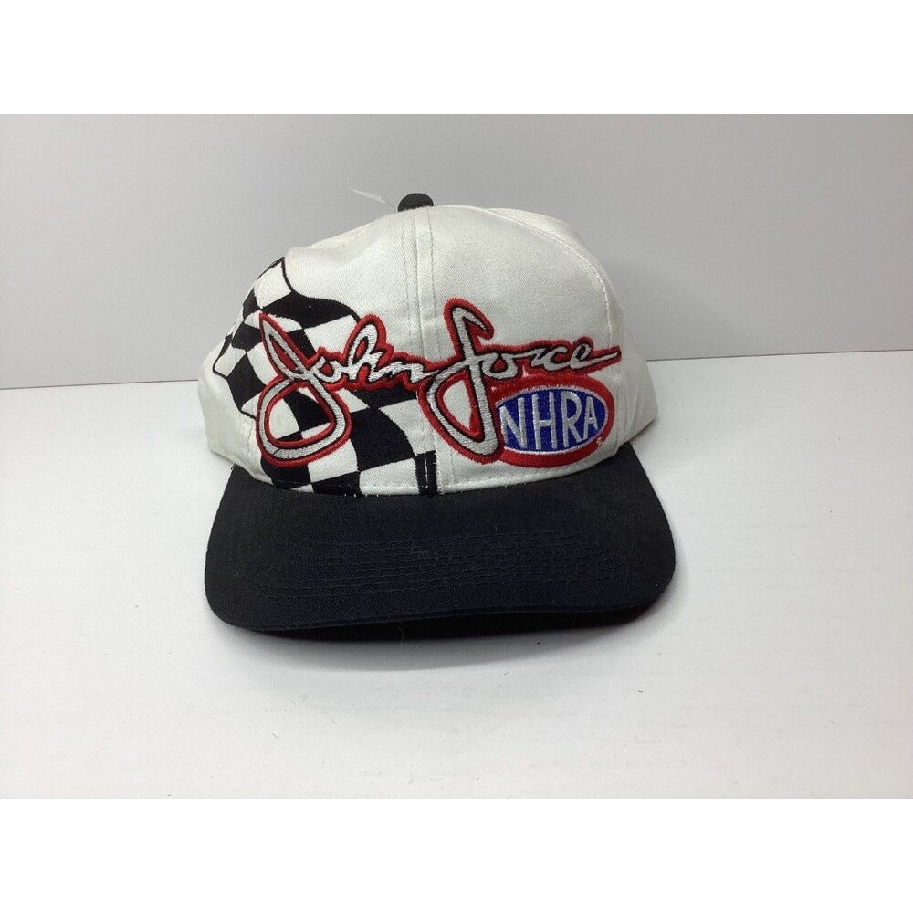 John Force NHRA Racing Hat Castrol GTX Adjustable Vintage Snapback